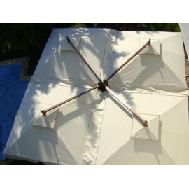 Parasol Quadruple Excentré BARBADOS 36m² P-BARBADOS-QE36