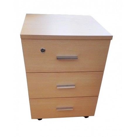 Caisson 3 Tiroirs STR Hêtre BD-0207902138005H