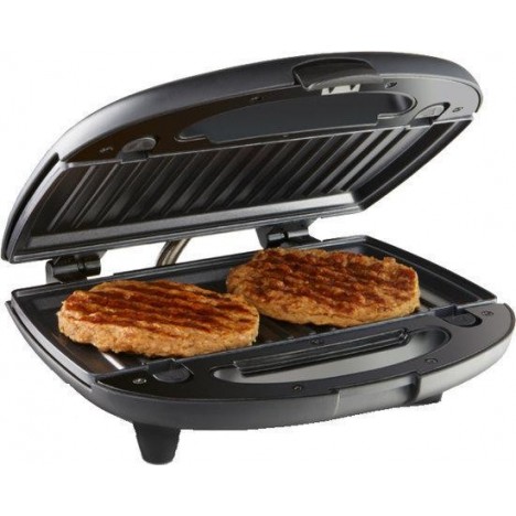 Grill Panini avec plaque amovible 700W, Noir (112410 )