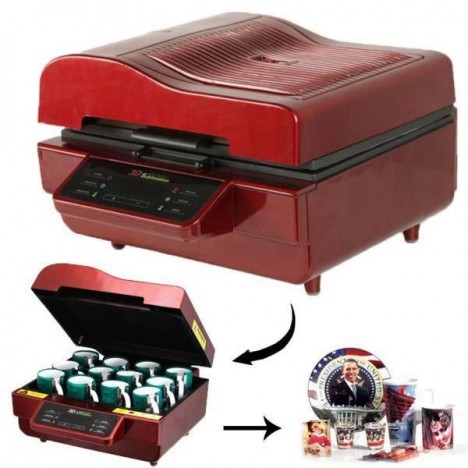 Multifunctional Sublimation Heat Press Machine 3D Vacuum