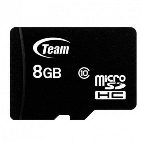 Carte Mémoire TEAM GROUP 8GB Class 10 avec Adaptateur