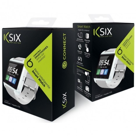 Montre Connectée KSIX Blanc BXSW02 Montre Connectée KSIX Blanc BXSW02