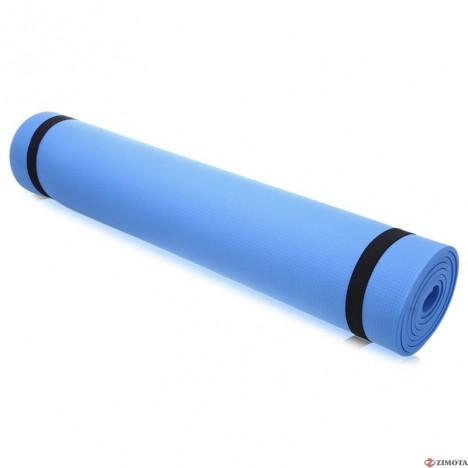 Matelas de Yoga Zimota 173 x 61 x 0.6 cm / Bleu