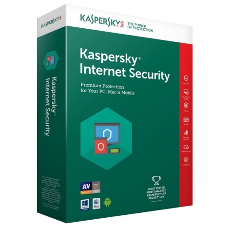 Kaspersky Internet Security 2018 - 1 An / 10 Pc image 0