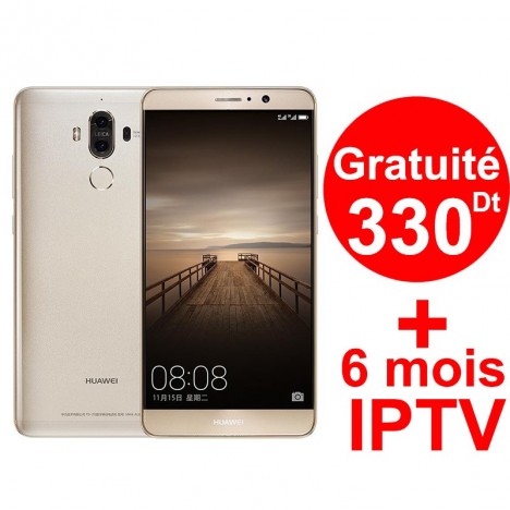 Téléphone Portable Huawei Mate 9 / 4G / Gris + Gratuité 220 DT Téléphone Portable Huawei Mate 9 / 4G / Gris + Gratuité 220 DT