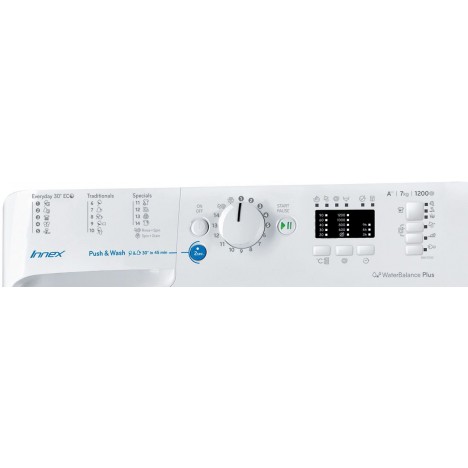 Machine à laver INDESIT 7 kg Blanc BWA71252WEU Machine à laver INDESIT 7 kg Blanc BWA71252WEU