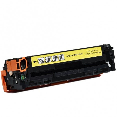 Toner Adaptable Compatible HP 131A Jaune