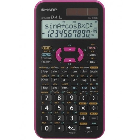 Calculatrice Scientifique Sharp EL-506X / Rose image 0