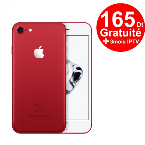 Téléphone Portable Apple iPhone 7 / 128 Go / RED Edition