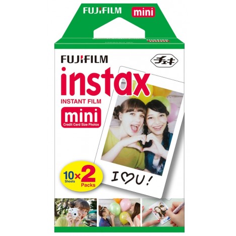 Pack de 20 Films Photo FUJIFILM Instax Mini