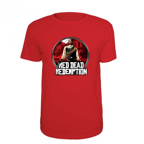 T-Shirt Red Dead Redemption Rouge V3