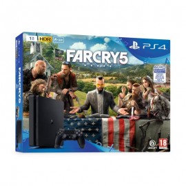 Playstation 4 Slim 1To + Jeu FAR CRAY 5