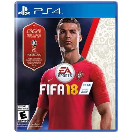 Jeux PS4 FIFA 2018 special coupe du monde 2018 prix tunisie Price.tn