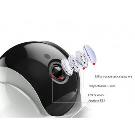 Caméra IP Rotatif XM Robot 360° 2.0MP 1080P WiFi Caméra IP Rotatif XM Robot 360° 2.0MP 1080P WiFi