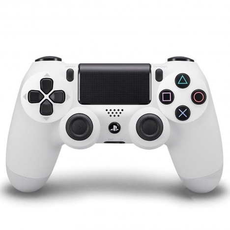 Manette Sony Sans Fil pour PS4 V2 Blanc