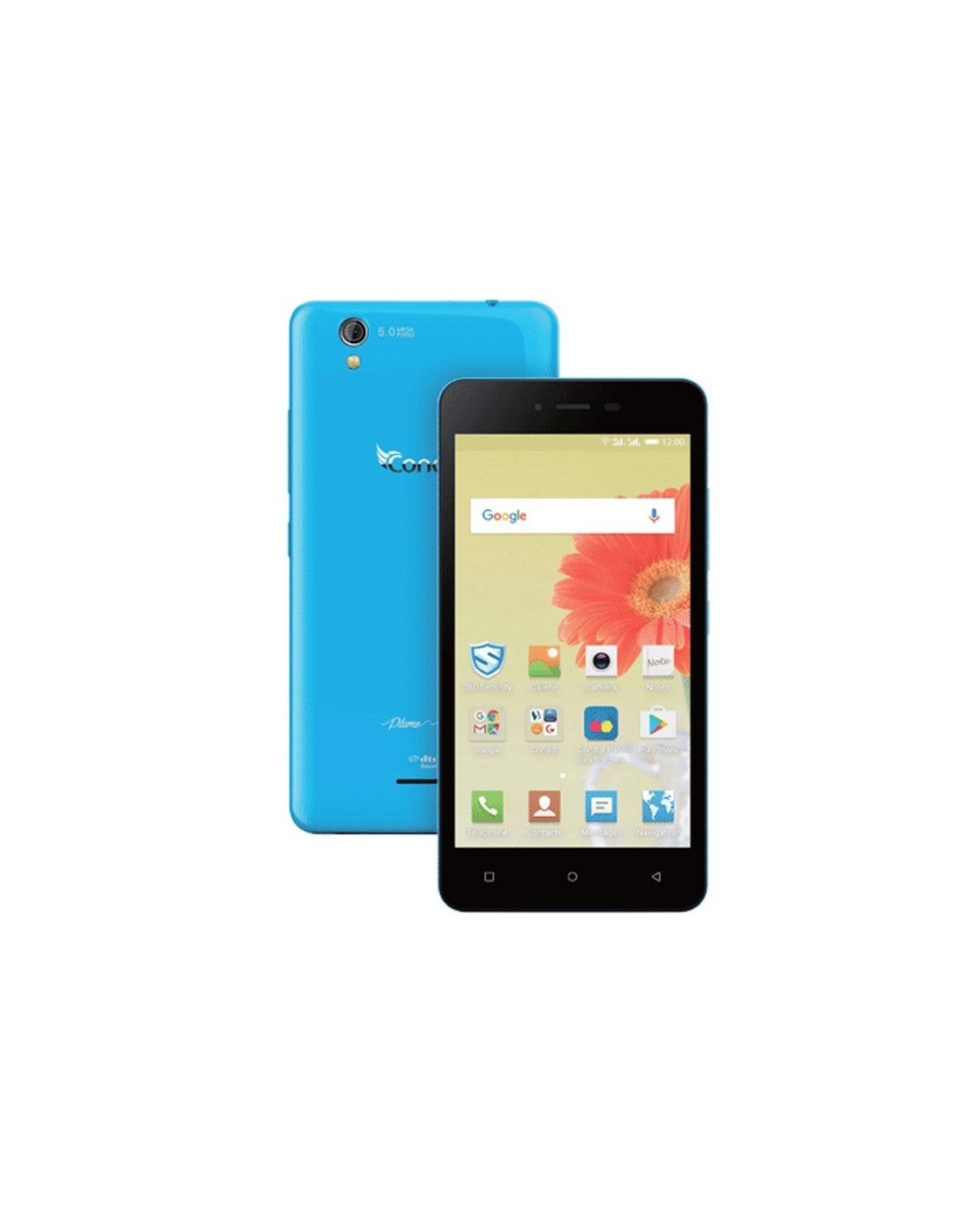 Smartphone CONDOR Plume P6 Plus 4G Bleu image 0