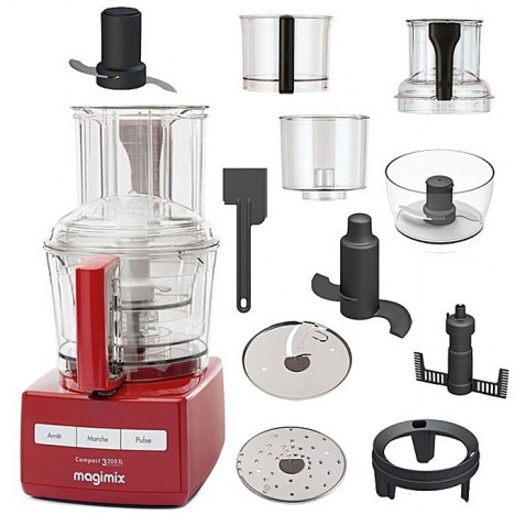 Robot multifonction Magimix COMPACT Rouge 650 W 85313E