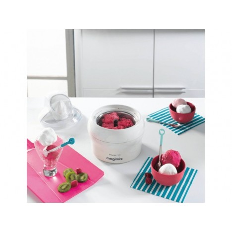 Sorbetière MAGIMIX 1.1L Blanc 15 W 11660 Sorbetière MAGIMIX 1.1L Blanc 15 W 11660