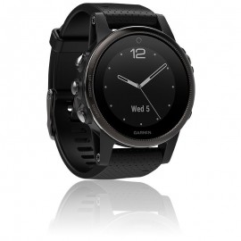 Montre Connecté GARMIN FENIX 5S saphire grey and black 010-01685-11