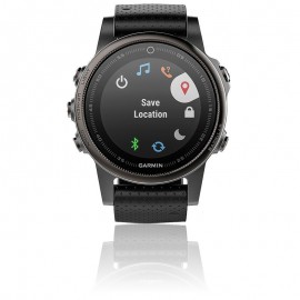 Montre Connecté GARMIN FENIX 5S saphire grey and black 010-01685-11