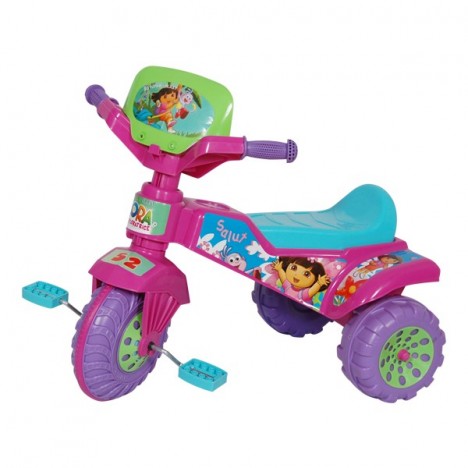 Tricycle vélo enfant jouet DORRA Rose 3 roues EJ050