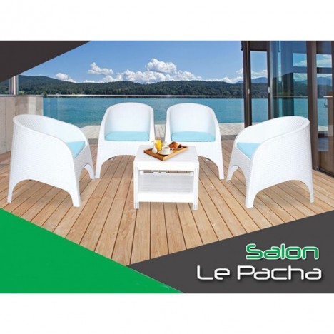 SALON LE PACHA 4 fauteuils CHS070