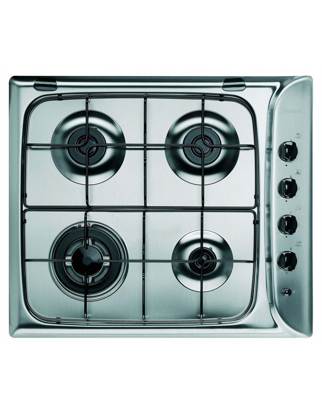 Plaque de Cuisson à gaz INDESIT 4 Feux 60 cm Inox (PIM640ASTIX) prix