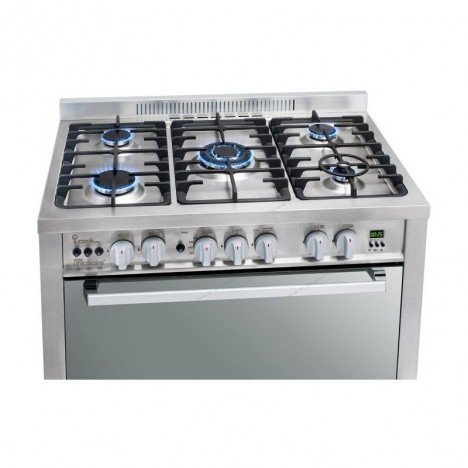 Cuisinière UNIONAIRE 5 Feux Inox GAS.C6090SS.1GC