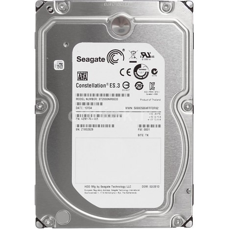 Disque Dur Interne 3.5" Seagate IronWolf 2 To Disque Dur Interne 3.5" Seagate IronWolf 2 To