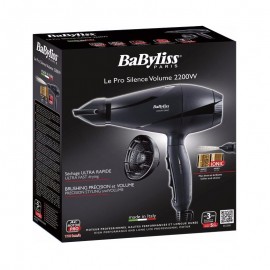 SÈCHE CHEVEUX BABYLISS PRO SILENCE VOLUME 2200W&nbsp;6613DE