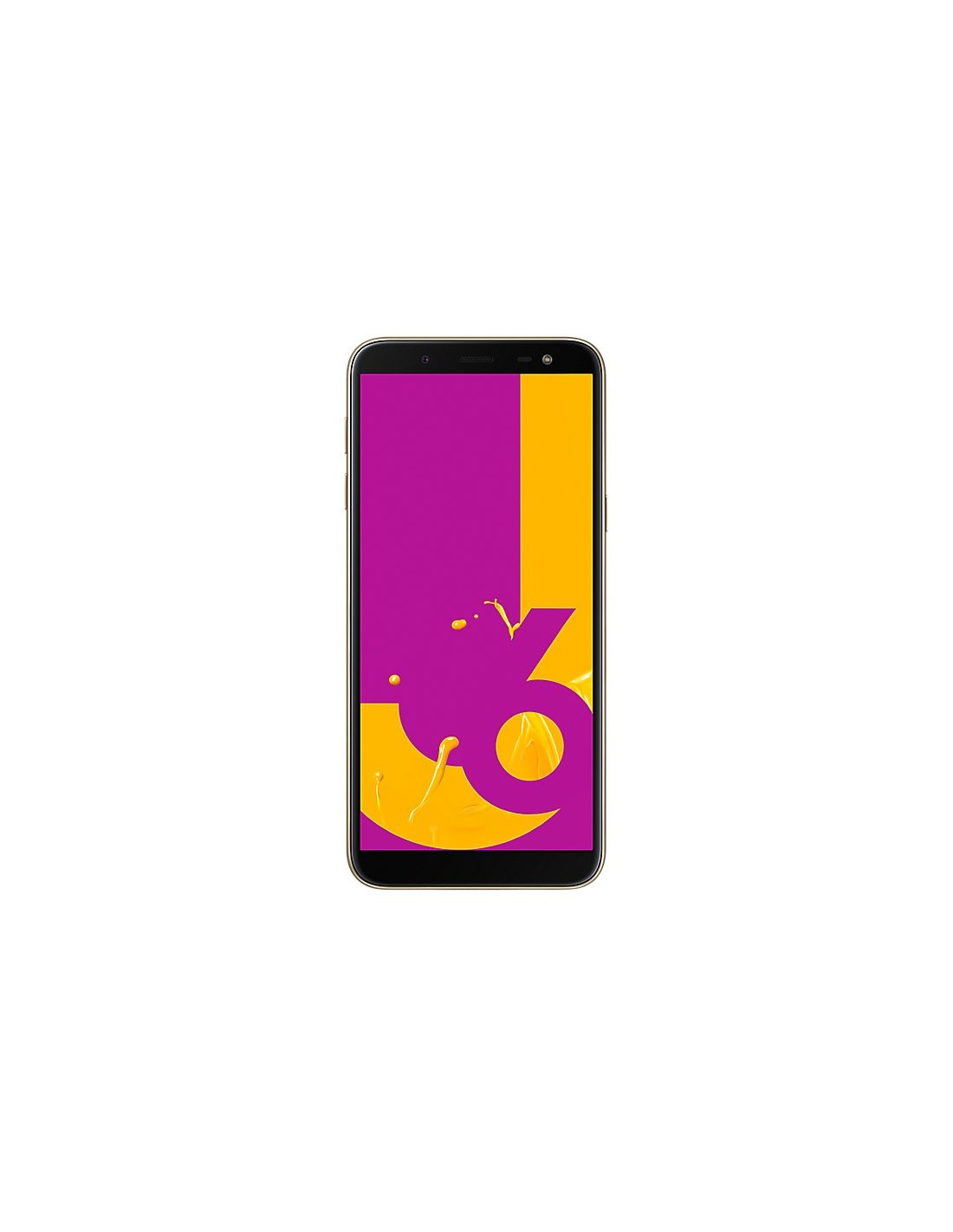Slide  #3 Smartphone Samsung Galaxy J6 2018 Gold