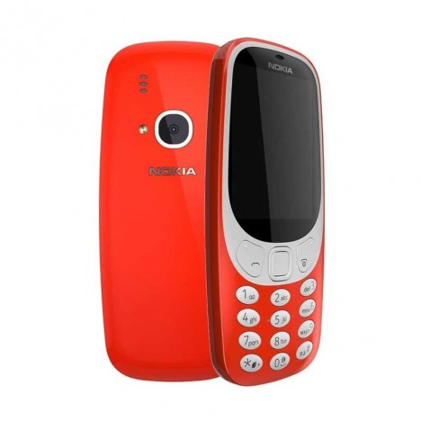 Téléphone Portable NOKIA 3310 (2017) - Rouge