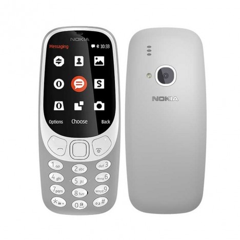 Téléphone Portable NOKIA 3310 (2017) - Gris