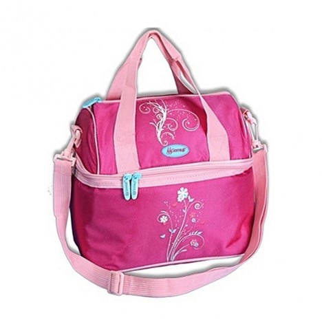 Sac à Gouter GEMUS Isothérme motif Fleurs Rose