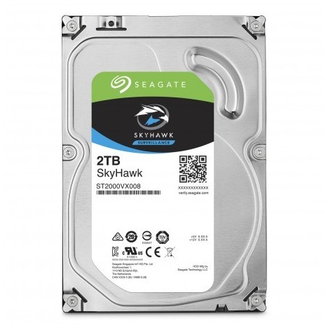 Disque Dur Interne SEAGATE Pour Vidéosurveillance 3.5" 2To - ST2000VX008