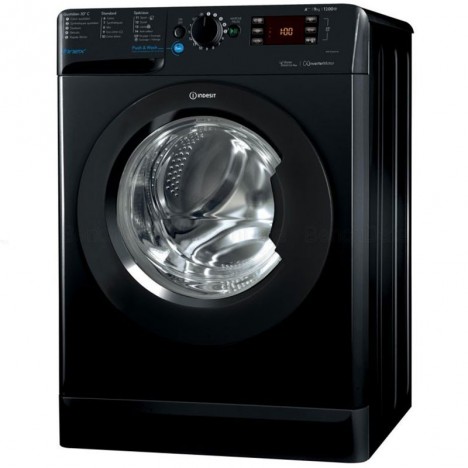 Machine à laver Frontale INDESIT BWE91283X-K-FR 9Kg Automatique Noir