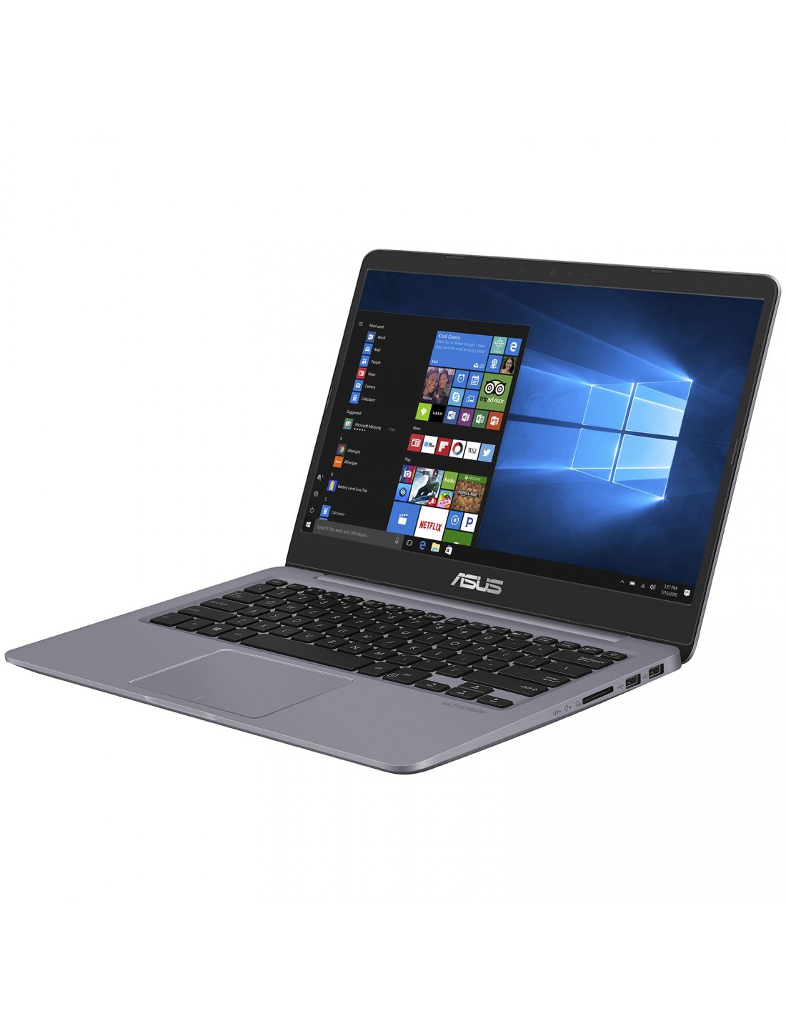 Slide  #3 Pc portable Asus VivoBook S14 S410UN / i7 8è Gén / 16 Go / Gris