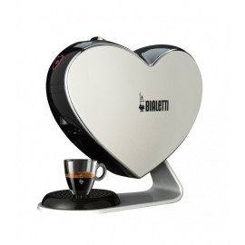CAFETIÈRE À CAPSULE CUORE BLANC BIALETTI