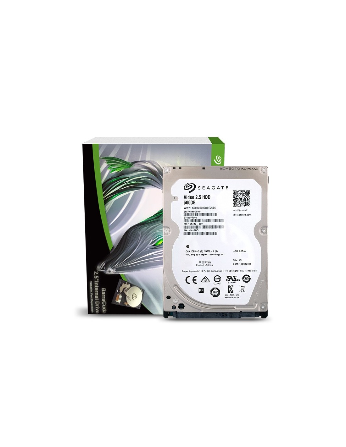 Disque Dur Interne Seagate 500Go / 2.5