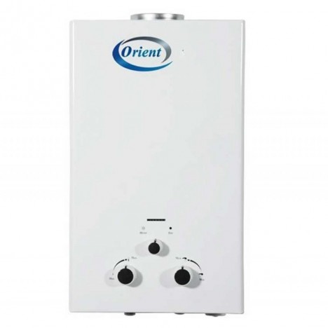 Chauffe Bain ORIENT 6 Litres Gaz Naturel - Blanc Chauffe Bain ORIENT 6 Litres Gaz Naturel - Blanc