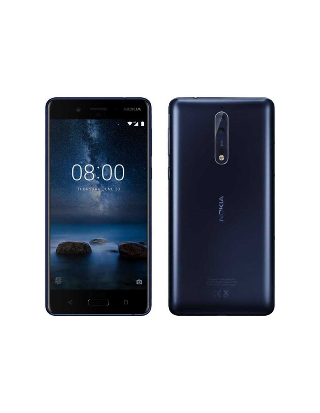 Slide  #1 Smartphone NOKIA 8 64Go 4G Polished Bleu