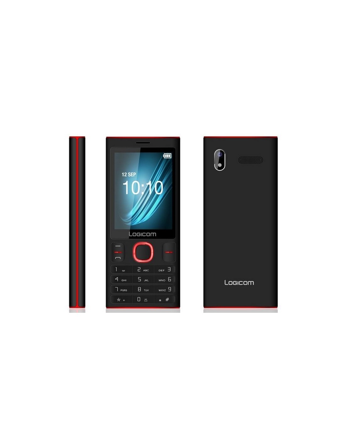 Téléphone Portable LOGICOM POSH 170 Double Sim Noir image 0