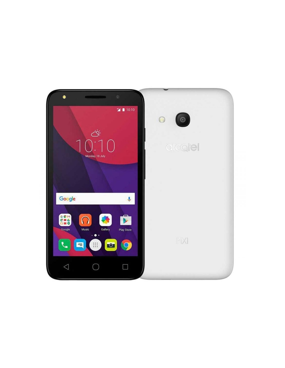 Téléphone Portable ALCATEL PIXI 4 3G Blanc (4034F) image 0