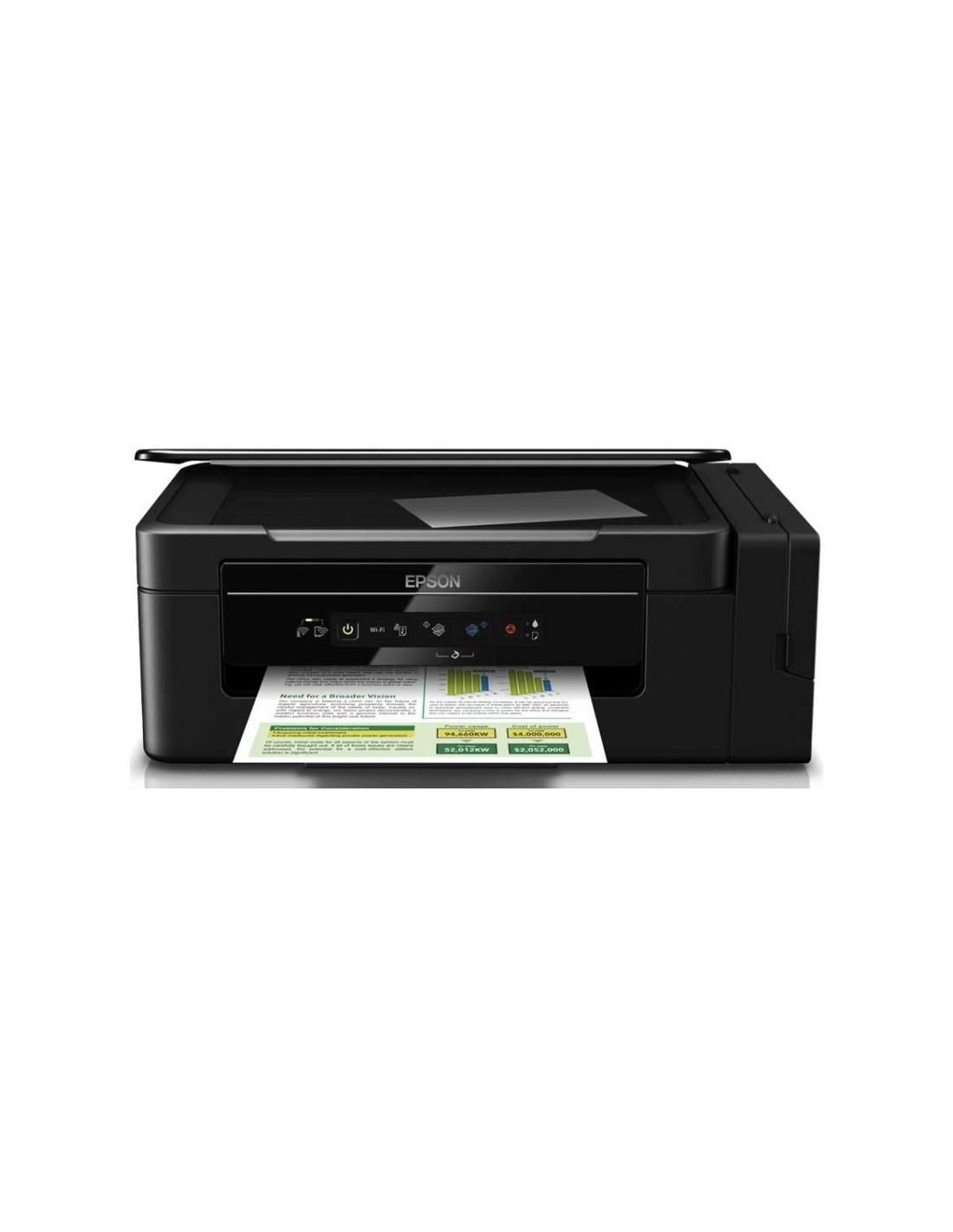 Slide #2 Imprimante Jet d'Encre EPSON L3060 ECOTANK ITS à Réservoir Intégré 3En1 Couleur Wifi