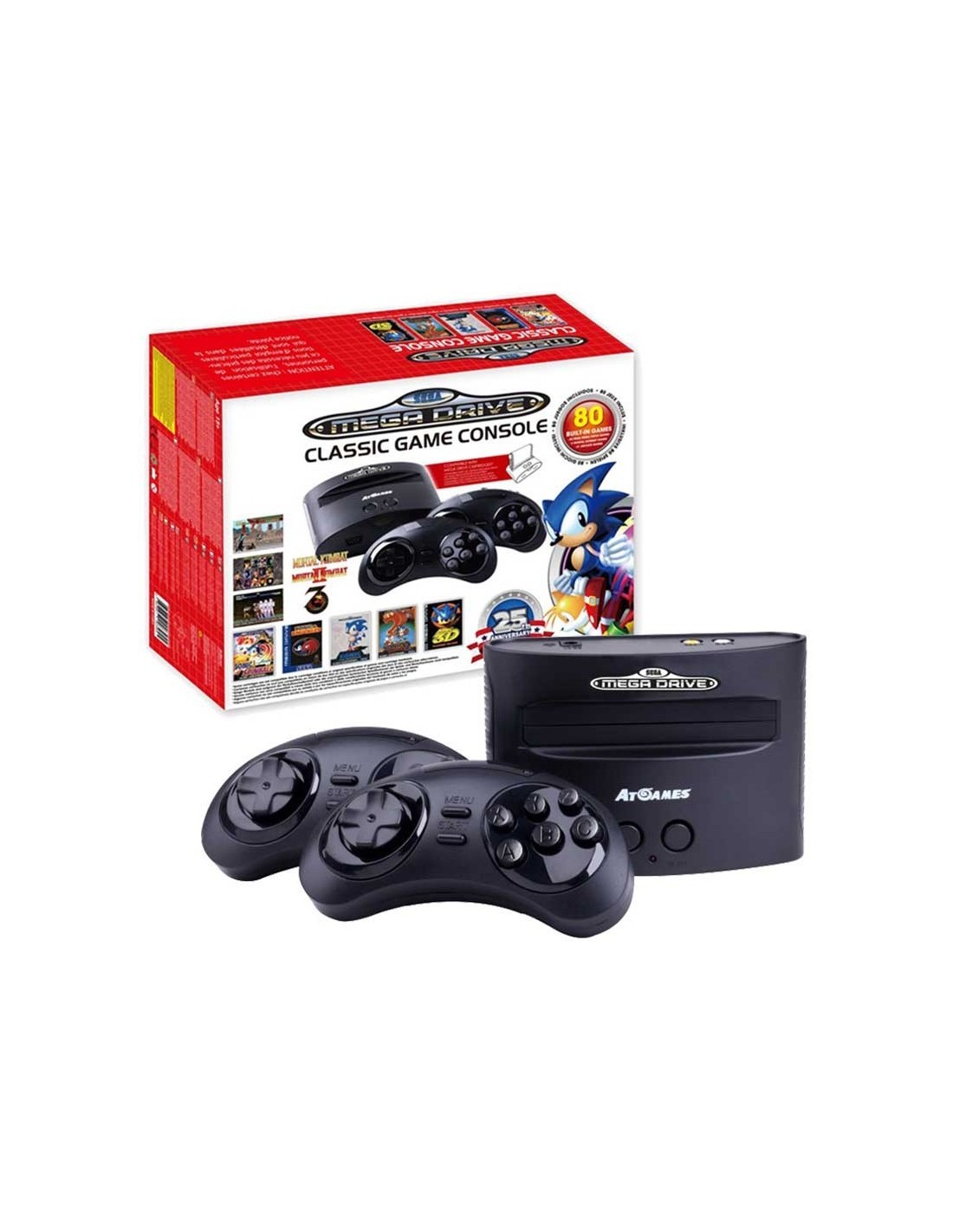 Console SEGA Mega Drive Classic + 80 jeux image 0