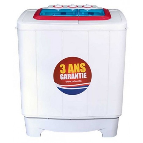 Machine à laver Semi automatique Orient Blanc XPB 1-9-5