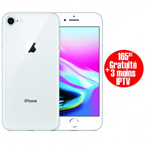 Apple iPhone 8 64Go - selver