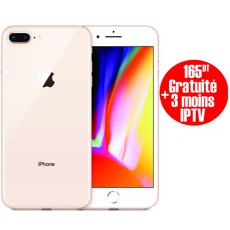 Prix Apple Iphone 8 Plus 64go Gold Tunisie Technopro