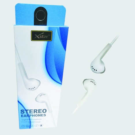 Ecouteurs Oreillette Music stereo Xstar Blanc