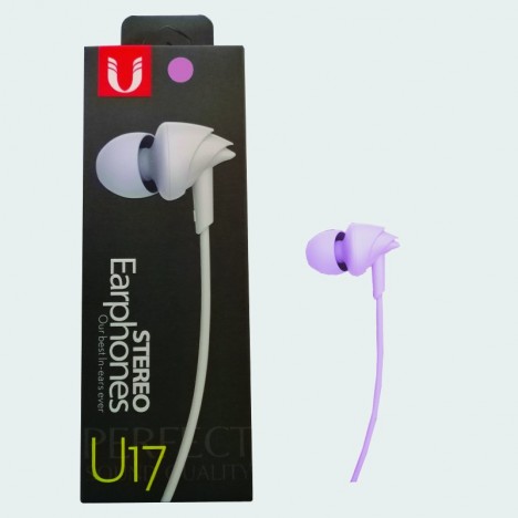 Ecouteurs U17 Rose